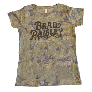 Brad Paisley Ladies Camo Tee